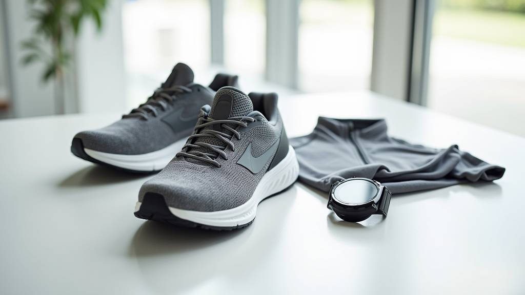 Chaussures de running et équipement pour coureurs